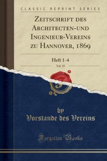 Picture of Zeitschrift Des Architecten-Und Ingenieur-Vereins