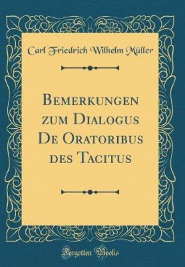 Picture of Bemerkungen Zum Dialogus de Oratoribus Des Tacitus