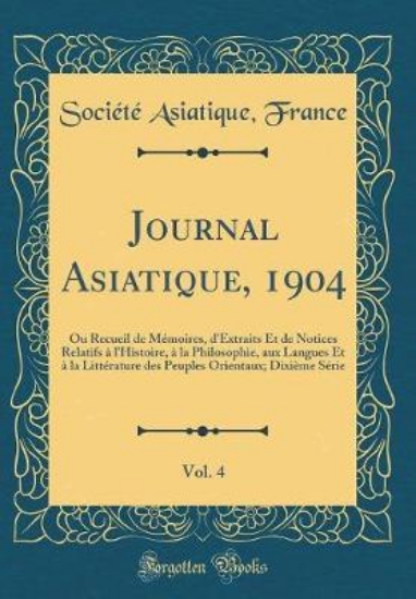 Picture of Journal Asiatique, 1904, Vol. 4