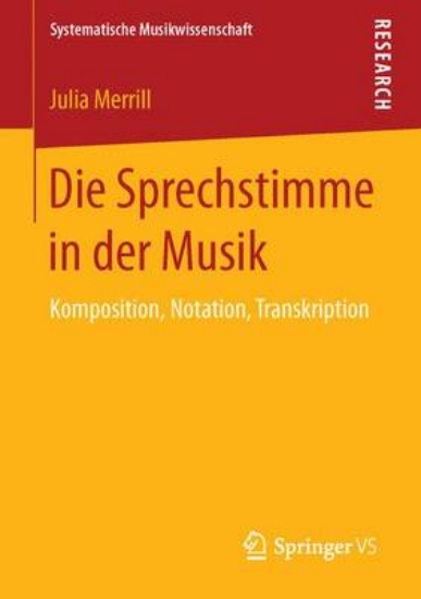 Picture of Die Sprechstimme in Der Musik