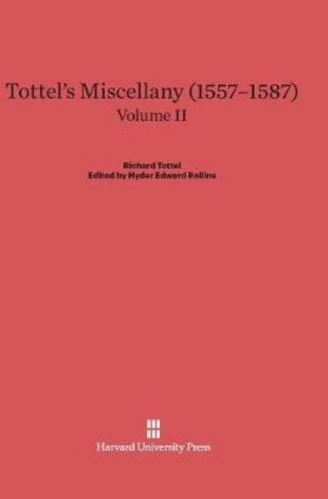 Picture of Tottel's Miscellany (1557-1587), Volume II, Tottel