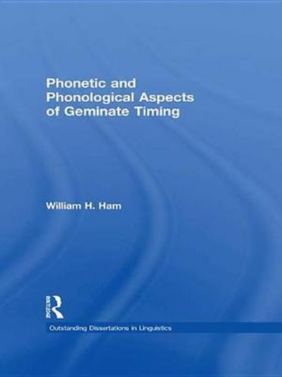 Picture of Phonetic and Phonological Aspects of Geminate Timi