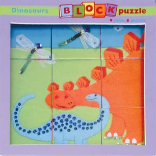 Picture of Mudpuppy Dinosaur Block Puzzle