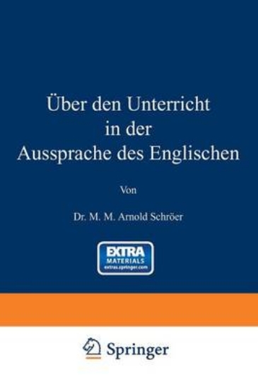 Picture of UEber Den Unterricht in Der Aussprache Des Englisc