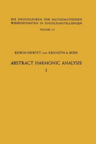 Picture of Abstract Harmonic Analysis