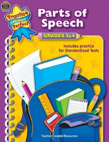 Picture of Parts of Speech Grades 3-4