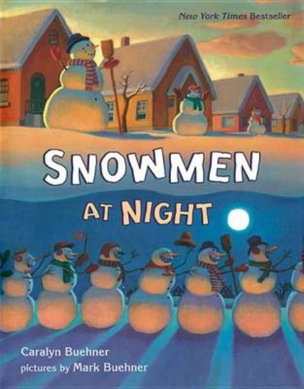 Picture of Snowmen at Night