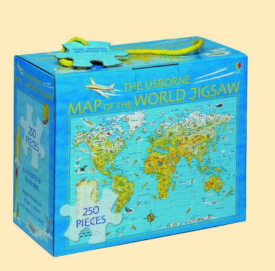 Picture of Map Of The World Jigsaw 250 Pcs