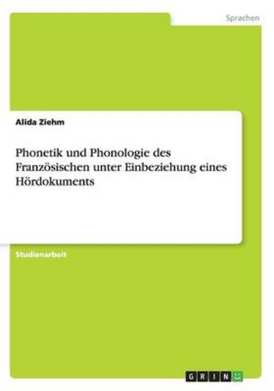 Picture of Phonetik und Phonologie des Franzoesischen unter E