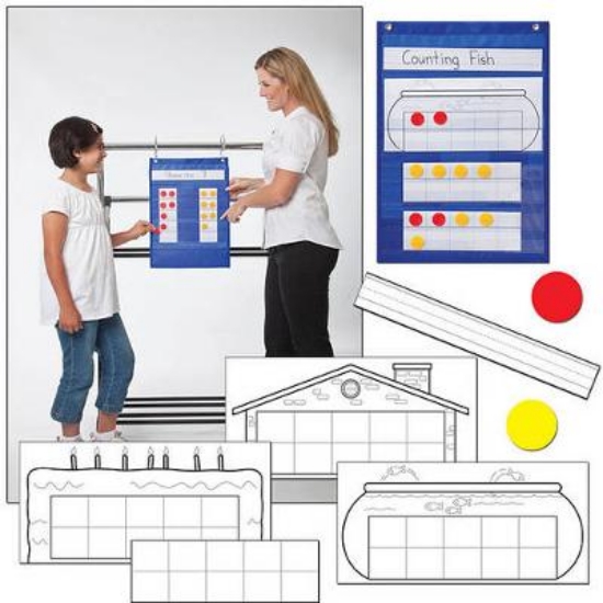 Picture of Ten Frame Pocket Chart