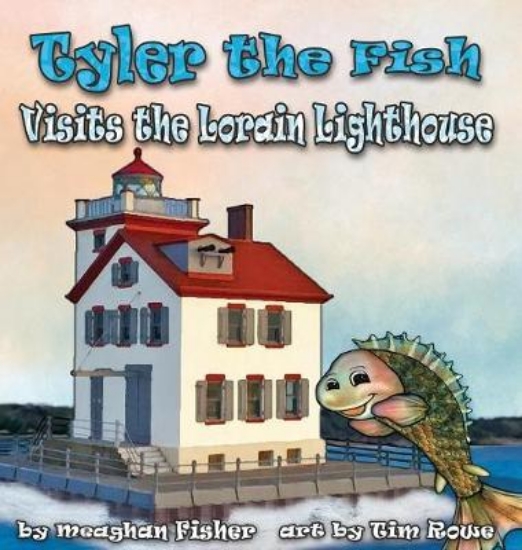 Picture of Tyler the Fish Visits the Lorain Lighthouse