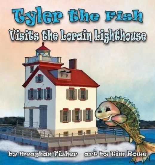 Picture of Tyler the Fish Visits the Lorain Lighthouse