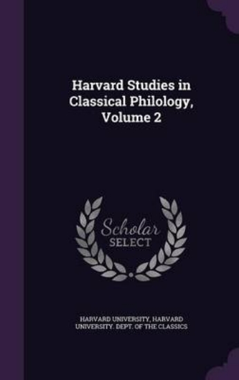 Picture of Harvard Studies in Classical Philology, Volume 2