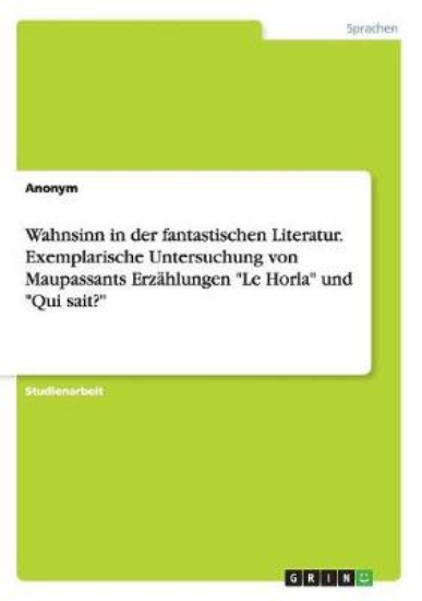 Picture of Wahnsinn in der fantastischen Literatur. Exemplari