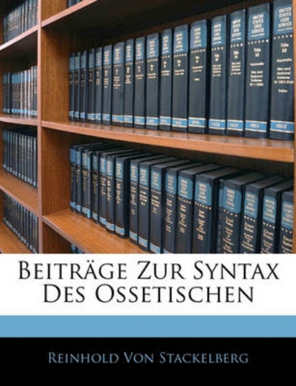 Picture of Beitrage Zur Syntax Des Ossetischen