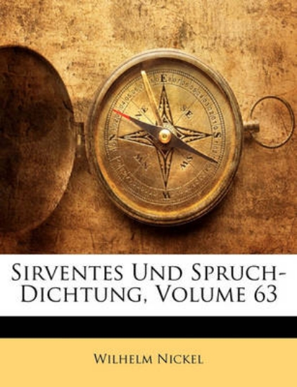 Picture of Sirventes Und Spruch-Dichtung, Volume 63