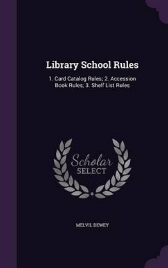 Picture of Library School Rules