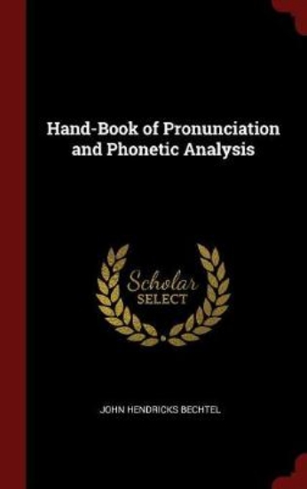 Picture of Hand-Book of Pronunciation and Phonetic Analysis