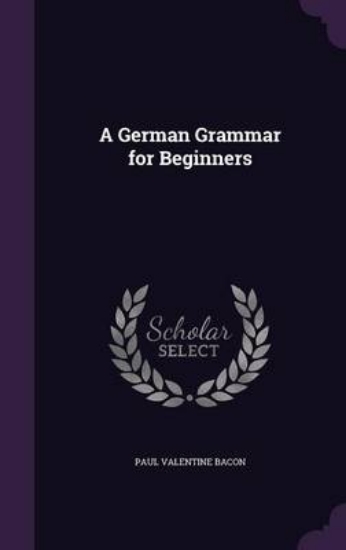 Picture of A German Grammar for Beginners