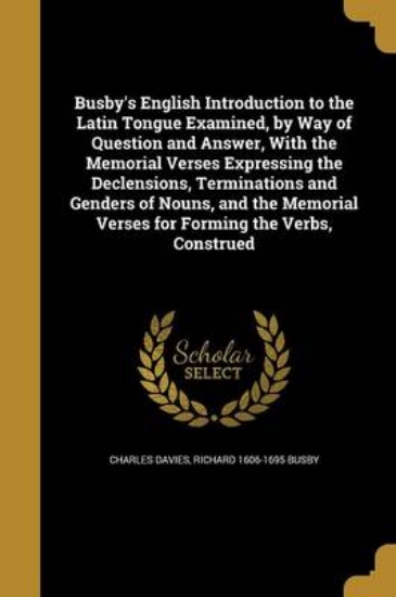 Picture of Busby's English Introduction to the Latin Tongue E