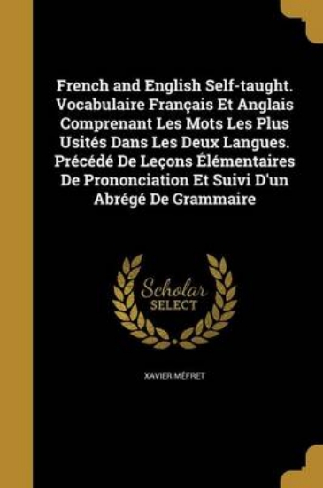 Picture of French and English Self-taught. Vocabulaire Franca