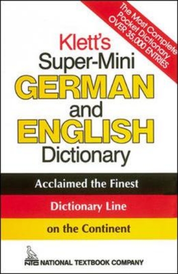 Picture of Klett's Super-Mini German and English Dictionary