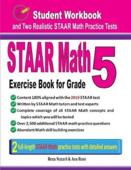 Picture of STAAR Math Exercise Book for Grade 5