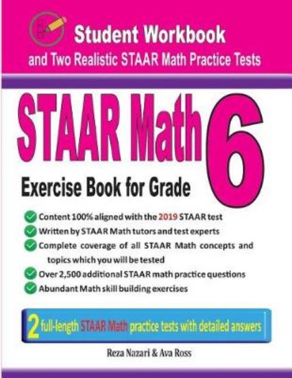 Picture of STAAR Math Exercise Book for Grade 6