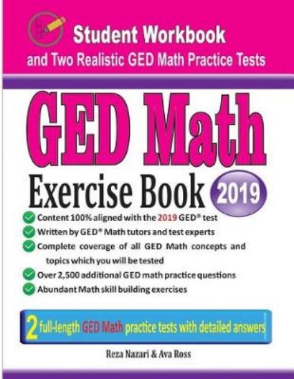 Picture of GED Math Exercise Book