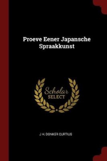 Picture of Proeve Eener Japansche Spraakkunst