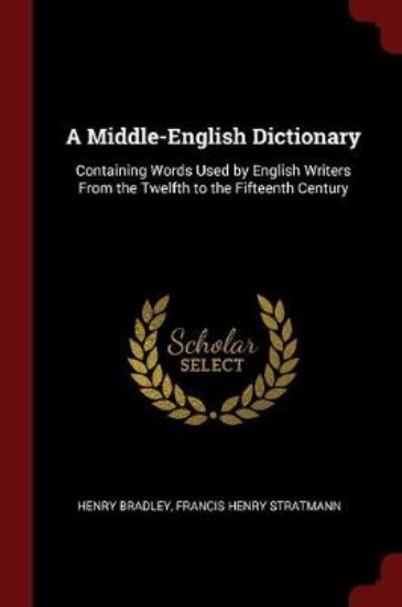 Picture of A Middle-English Dictionary