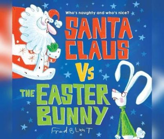 Picture of Santa Claus vs. the Easter Bunny