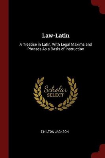 Picture of Law-Latin