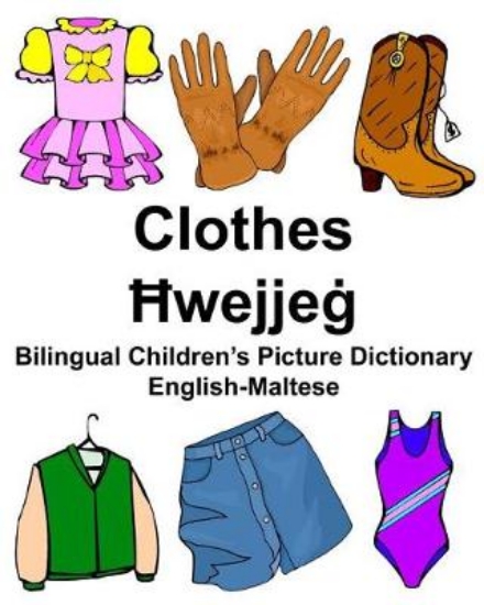 Picture of English-Maltese Clothes Bilingual Children's Pictu