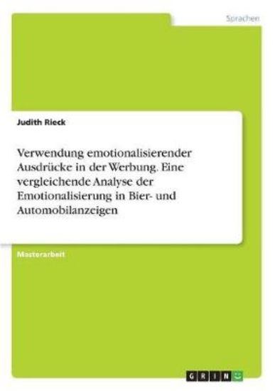 Picture of Verwendung emotionalisierender Ausdrucke in der We