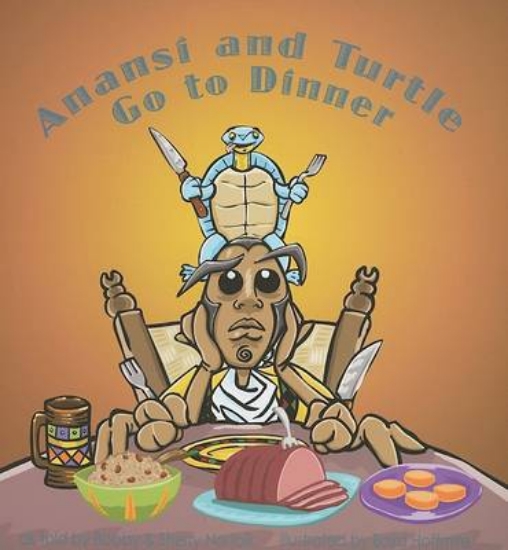 Picture of Anansi and Turtle Go to Dinner