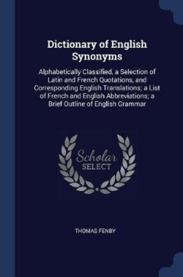 Picture of Dictionary of English Synonyms