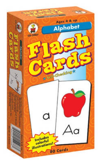 Picture of Alphabet Flash Cards, Ages 4 - 7