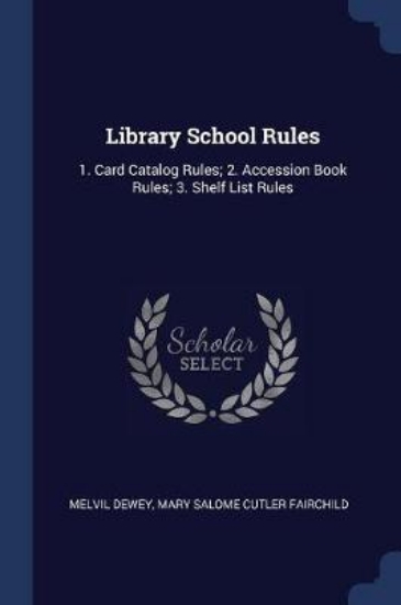 Picture of Library School Rules