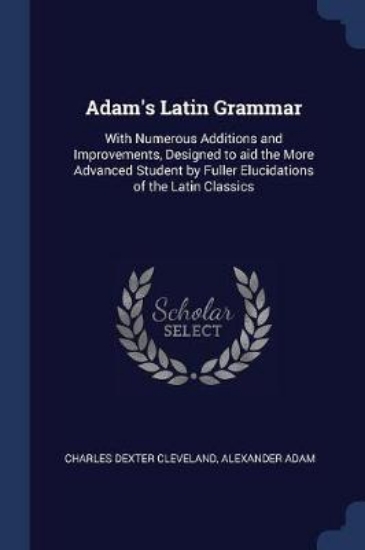 Picture of Adam's Latin Grammar