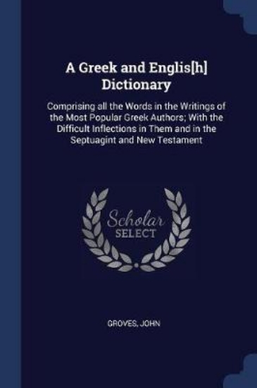 Picture of A Greek and Englis[h] Dictionary