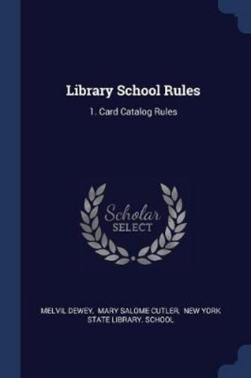 Picture of Library School Rules