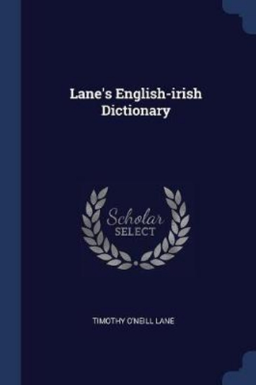 Picture of Lane's English-Irish Dictionary