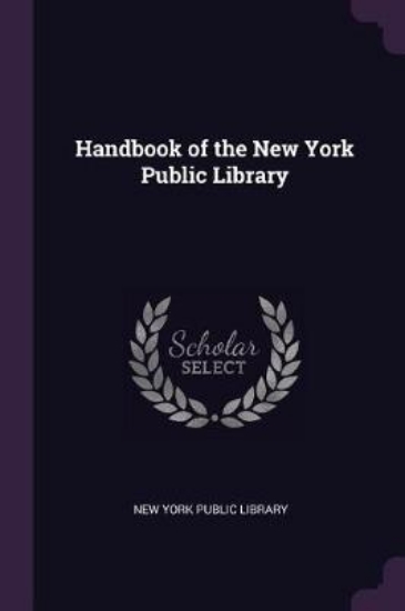 Picture of Handbook of the New York Public Library