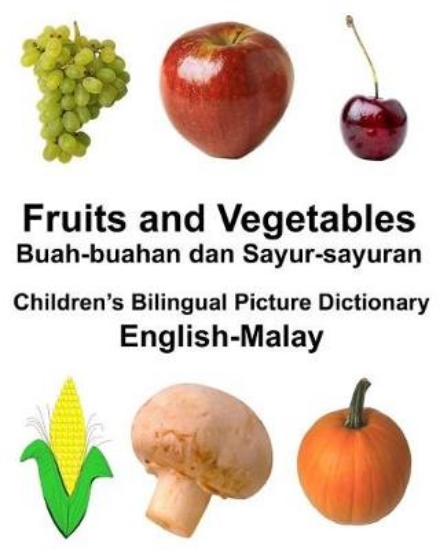 Picture of English-Malay Fruits and Vegetables/Buah-buahan da