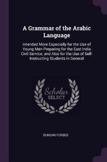 Picture of A Grammar of the Arabic Language