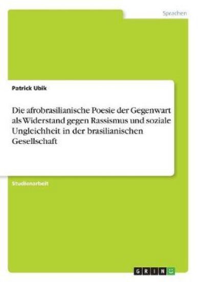 Picture of Die afrobrasilianische Poesie der Gegenwart als Wi