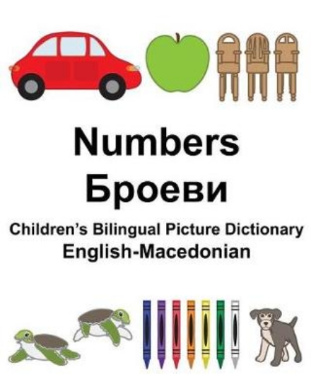 Picture of English-Macedonian Numbers Children's Bilingual Pi