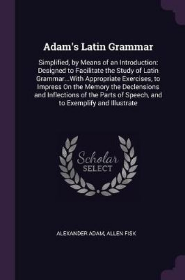 Picture of Adam's Latin Grammar