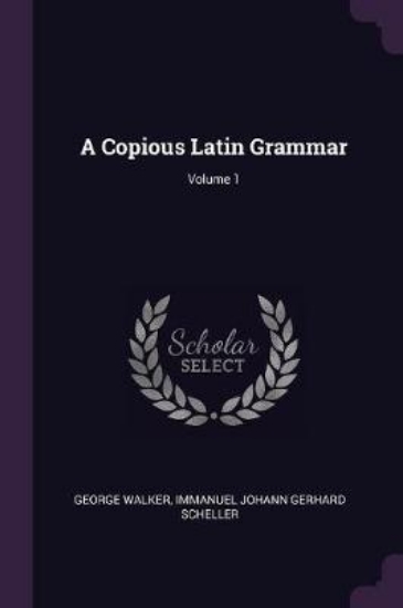 Picture of A Copious Latin Grammar; Volume 1